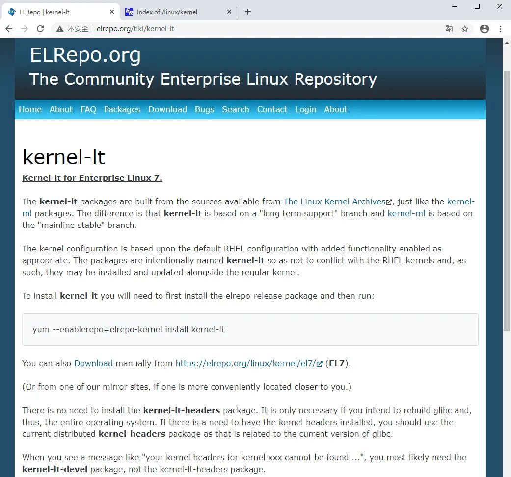 CentOS7使用ELRepo源升级内核版本_驱动程序_07