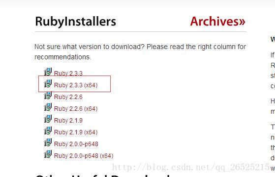 【Jekyll搭建GITHUB个人博客】安装Ruby 环境、包管理器 RubyGems、Jekyll与错误解决_ruby