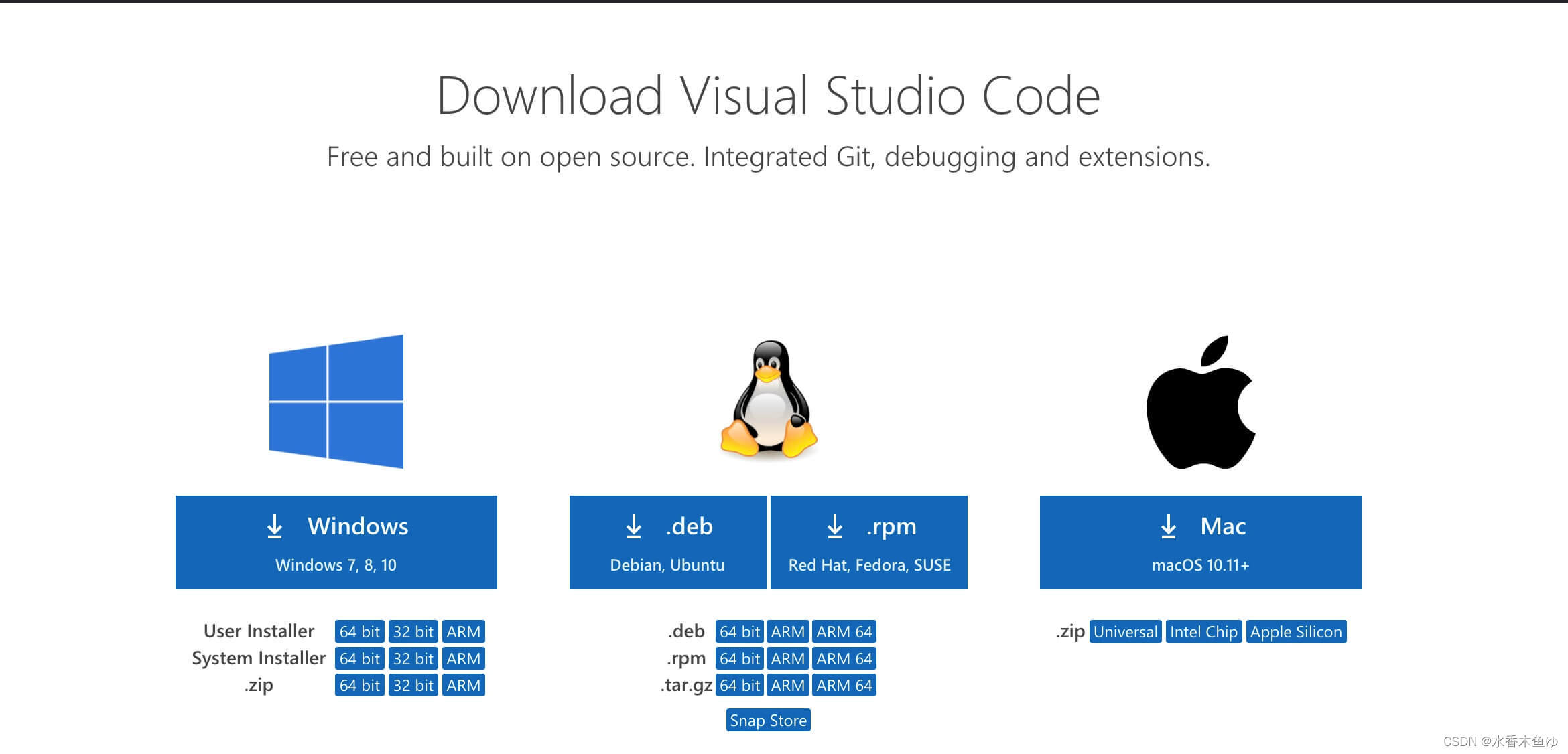 初学前端必备的Visual Studio Code编辑器_跨平台_03