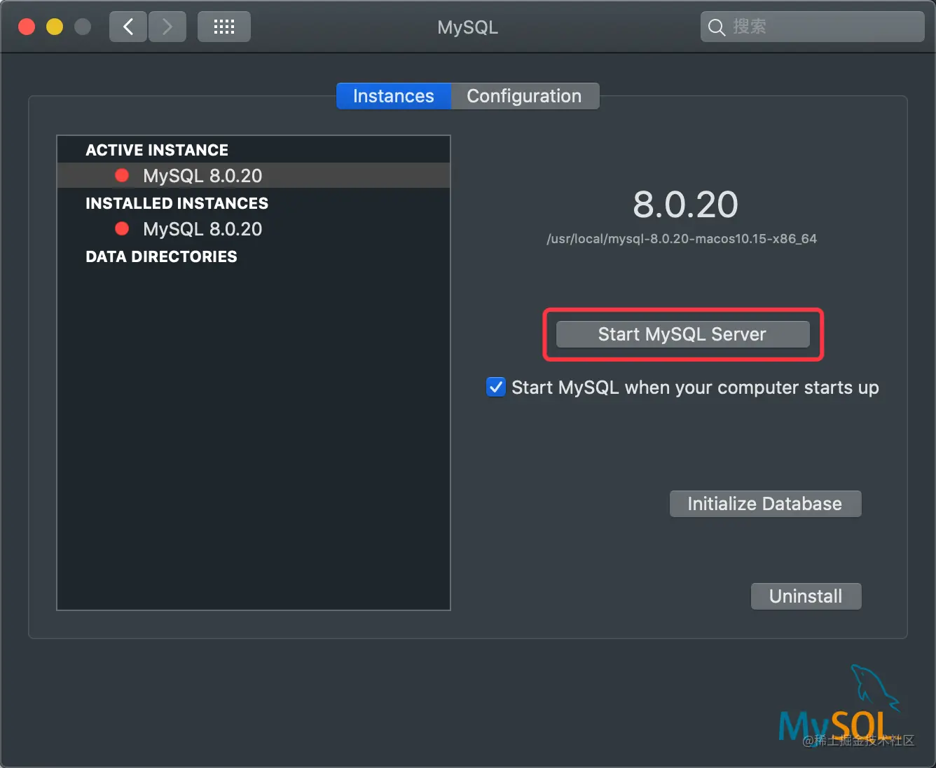 最新版MySQL在MacOS上的安装与使用！_加密方式_11