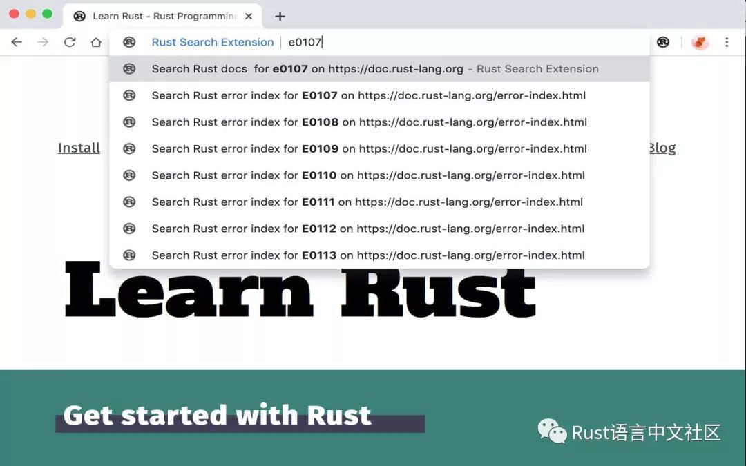【Rust项目推荐】Rust search extension 0.7发布！地址栏快速搜索Rust文档、crates的浏览器插件_github_05