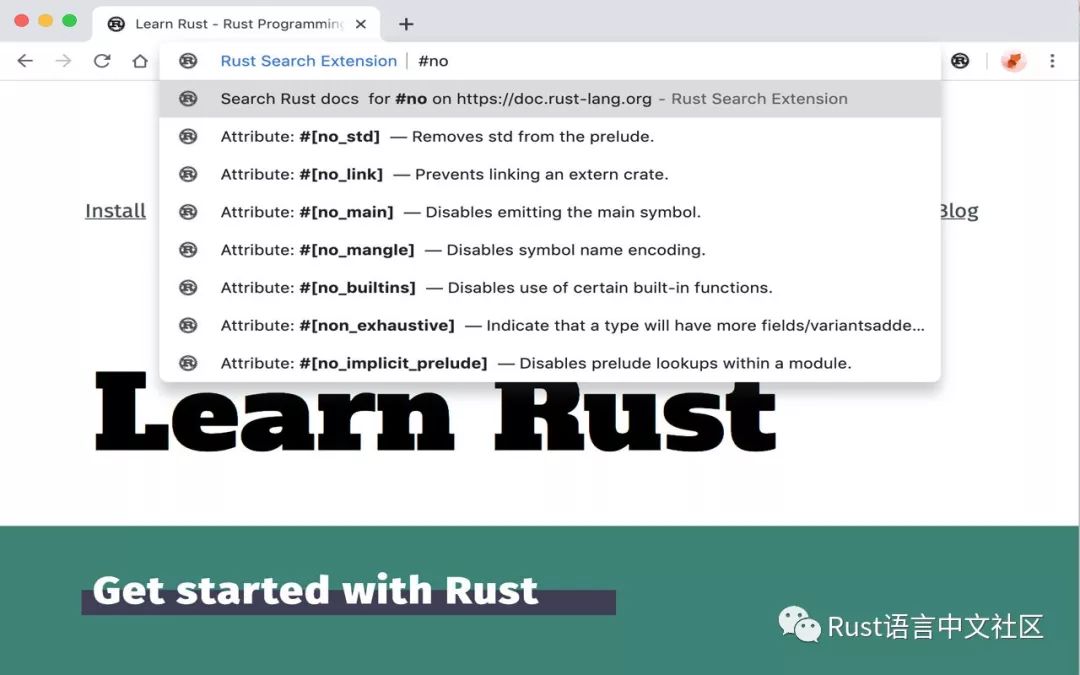 【Rust项目推荐】Rust search extension 0.7发布！地址栏快速搜索Rust文档、crates的浏览器插件_官网_04