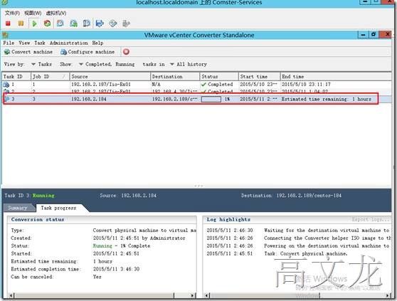 VMware Converter 转换过程（一）----英文版_高级选项_32