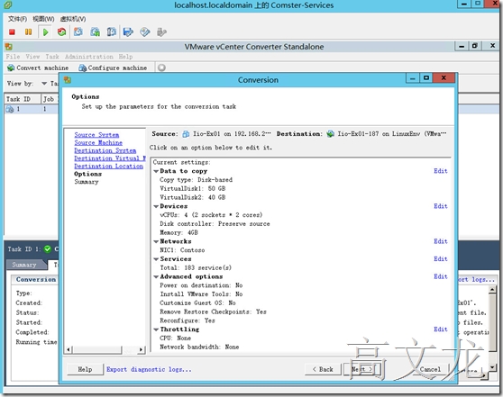 VMware Converter 转换过程（一）----英文版_P2V_16