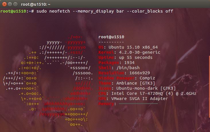 如何使用Neofetch个性化显示Linux系统信息_bash_02