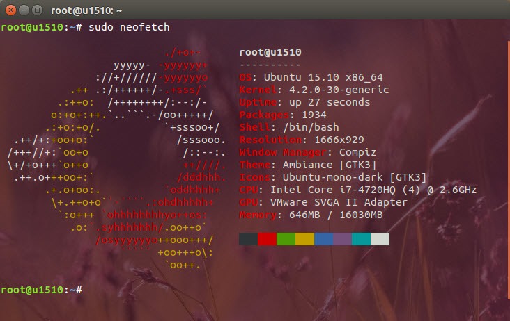 如何使用Neofetch个性化显示Linux系统信息_linux