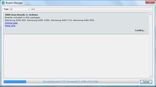 Samsung ARTIK 530 use Arduino IDE_Samsung_02