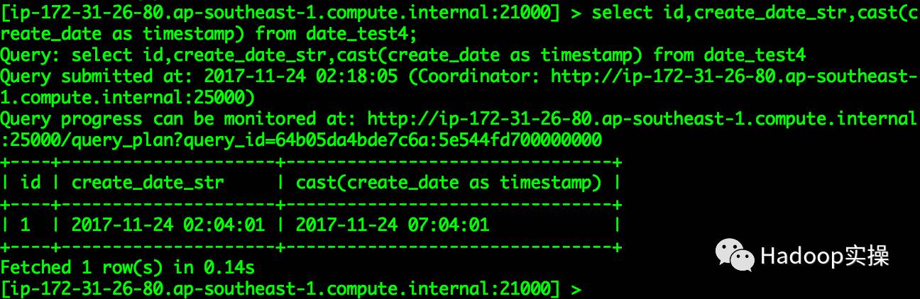 Hive中的Timestamp类型日期与Impala中显示不一致分析（补充）_cloudera_05