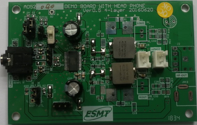 AD52090支持2x30W立体声/ 60W单声道D类音频放大器，兼容替代TPA3110 _AD52090_04