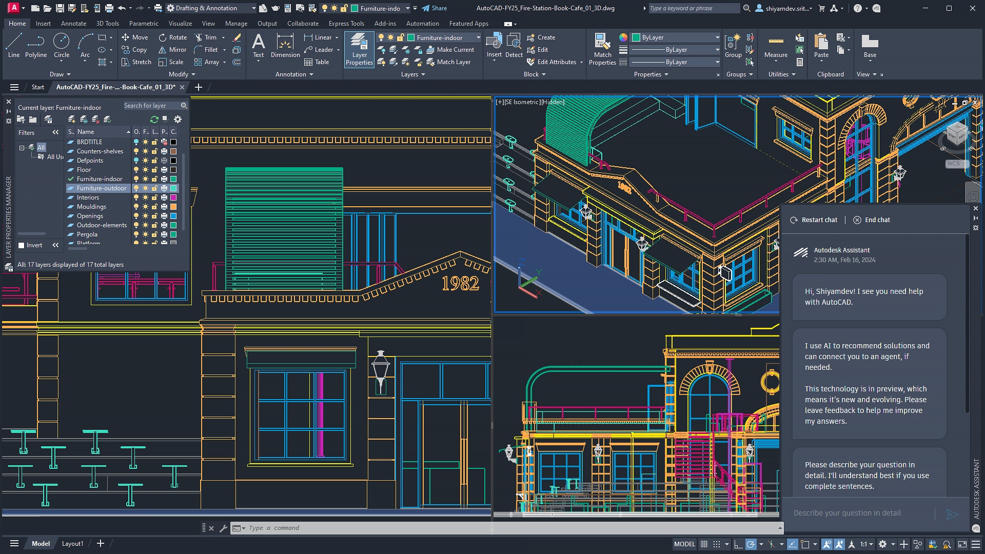 Key features of AutoCAD 2025