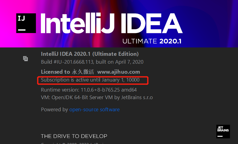 5步完成IntelliJ IDEA 2022年永久激活，含操作视频_激活码_04