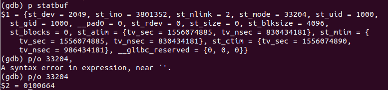 Linux服务端开发——Linux中stat函数和stat命令使用详解_进制_04