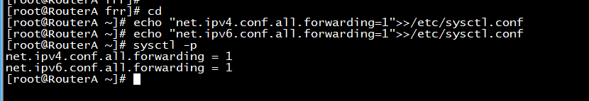CentOS7下利用FRR路由套件实现OSPF动态路由组网_路由协议_14