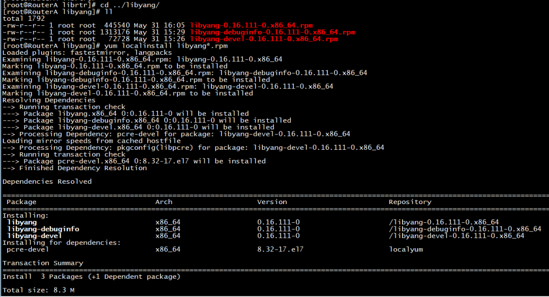 CentOS7下利用FRR路由套件实现OSPF动态路由组网_路由协议_11