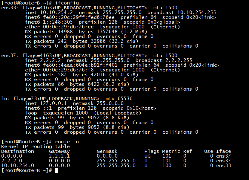 CentOS7下利用FRR路由套件实现OSPF动态路由组网_路由协议_04