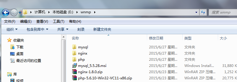 Windows下Nginx+Mysql+Php(wnmp)环境搭建_nginx