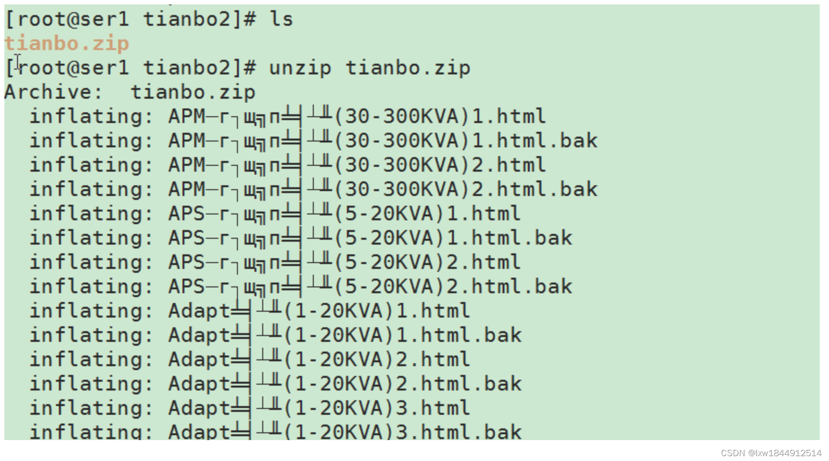 window 下zip压缩包，在Linux解压后中文乱码问题_运维