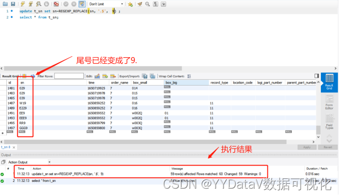 （8）数据库Mysql批量修改字段值的方法：sql update + REGEXP_REPLACE正则表达式_数据_03