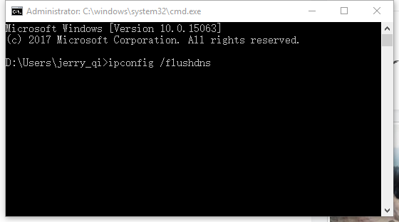 Windows下修改hosts并且让他立即生效_IPCONFIG