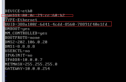 克隆linux系统网卡问题_重启