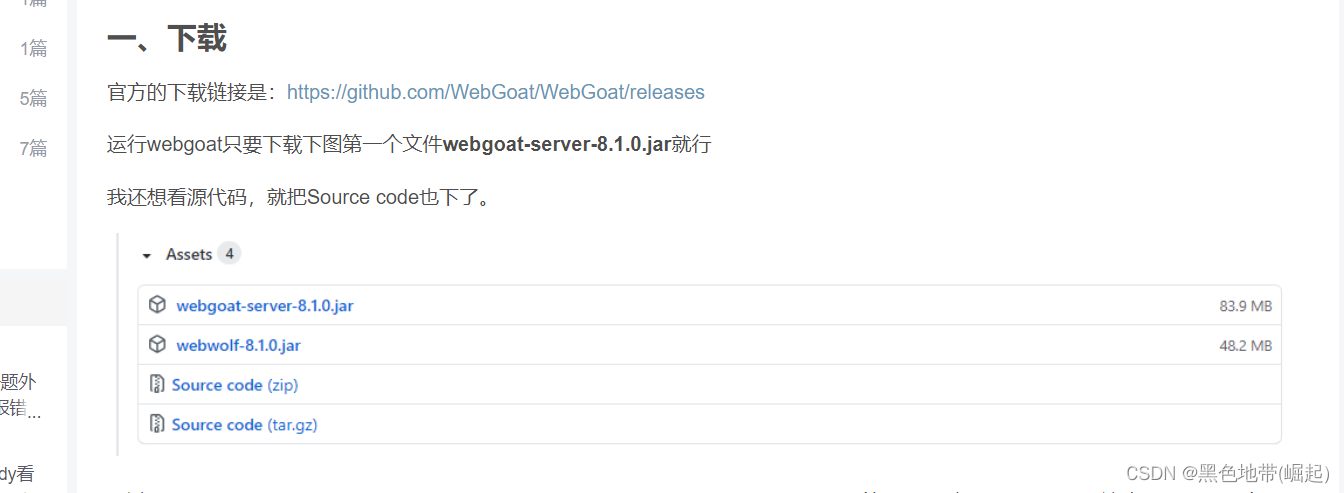 【WebGoat安装错误合集】WebGoat8.2.2每一步出现的错误整理，最后附带正确的安装教程_java_03