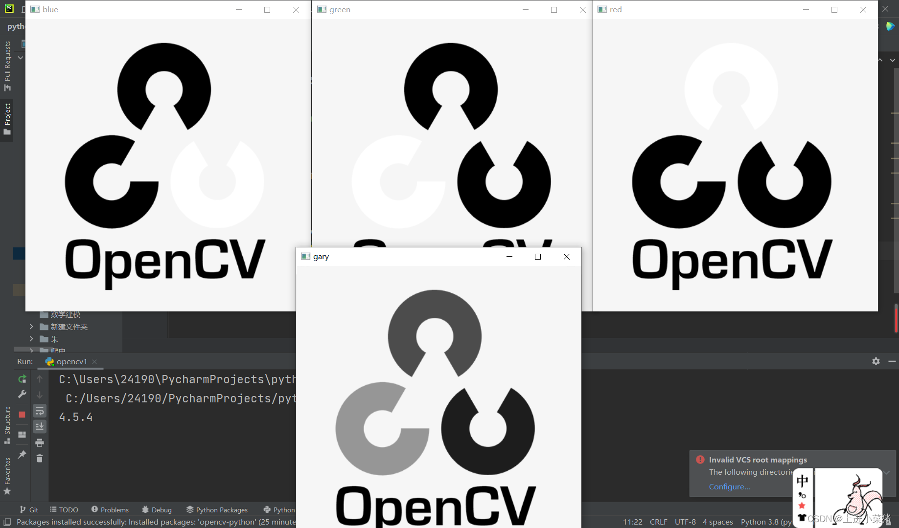 【人工智能】计算机视觉之OpenCV学习详解一_python_05