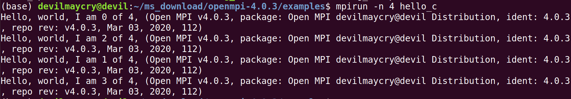 国产计算框架mindspore在gpu环境下1.3.0版本的分布式计算组件安装  ——（openmpi 和 nccl 的安装，配置，示例代码的运行）_MindSpore（深度学习计算框架）