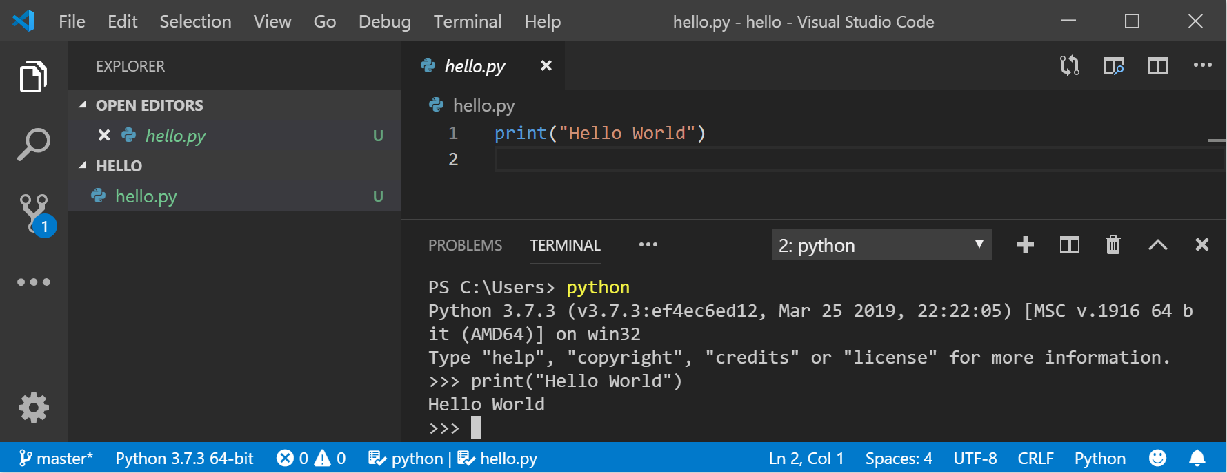 如何在Windows上使用Python进行开发_git_02