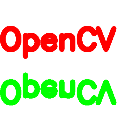 opencv 绘图及交互(python)