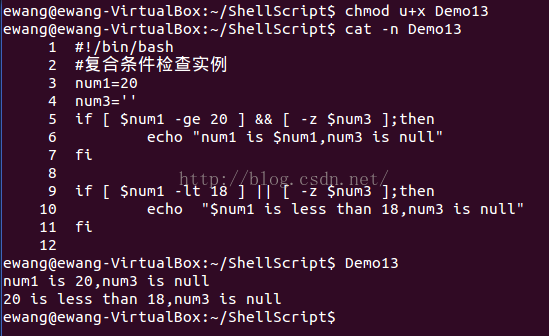 第3章 shell结构化命令------------(shell的数值比较、shell的字符串比较、shell的文件比较、shell的条件组合操作)_字符串_10