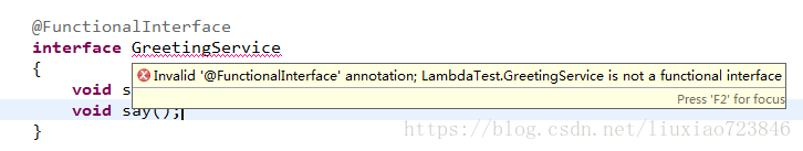 java8 函数式接口_lambda