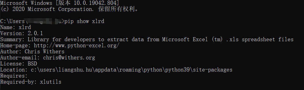 python第三方库xlrd不支持读取.xlsx格式的Excel文件的问题详解_python_02