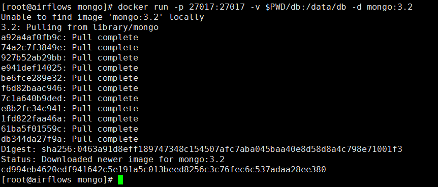 Docker 安装 MongoDB_创建目录_04