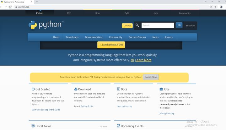 Python安装教程（2022最新）_官网