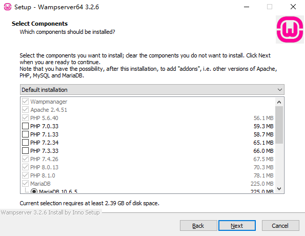 WampServer 安装与启动_下载地址_08