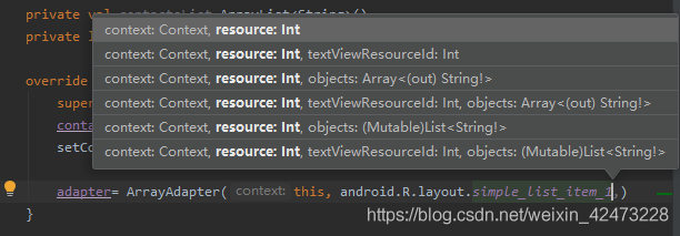 【AndroidStudio】Coding时的参数提示快捷键_android studio