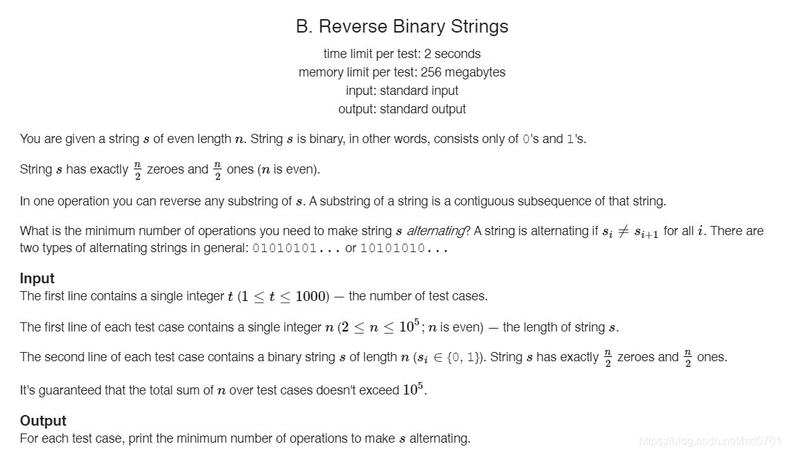 B. Reverse Binary Strings（思维）Educational Codeforces Round 97 (Rated for Div. 2)_子串