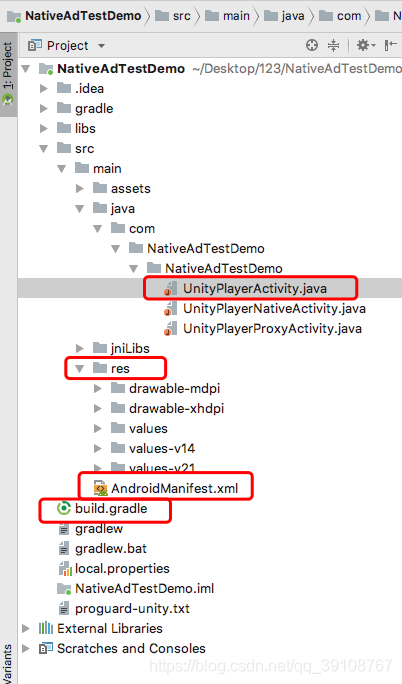 Unity项目接入Android的Admob Native(原生视频广告) SDK（一）_Native_04
