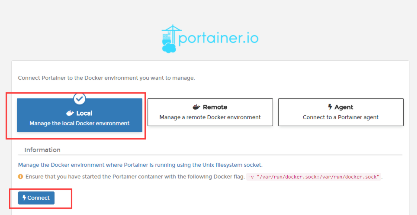 安装Docker可视化工具Portainer原版英文版本_golang_02