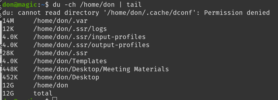 如何使用du 和 ncdu 两个命令检查 Linux 磁盘使用情况？_发行版