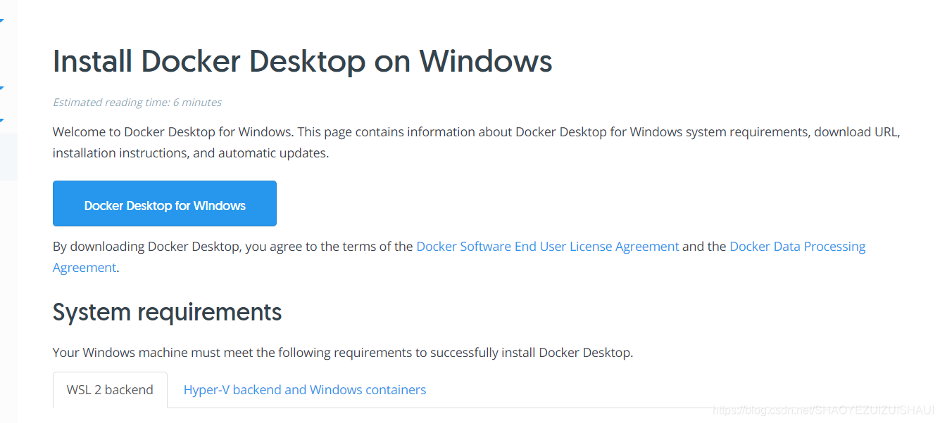 Windows 10安装docker,只需两步，即可完成_docker