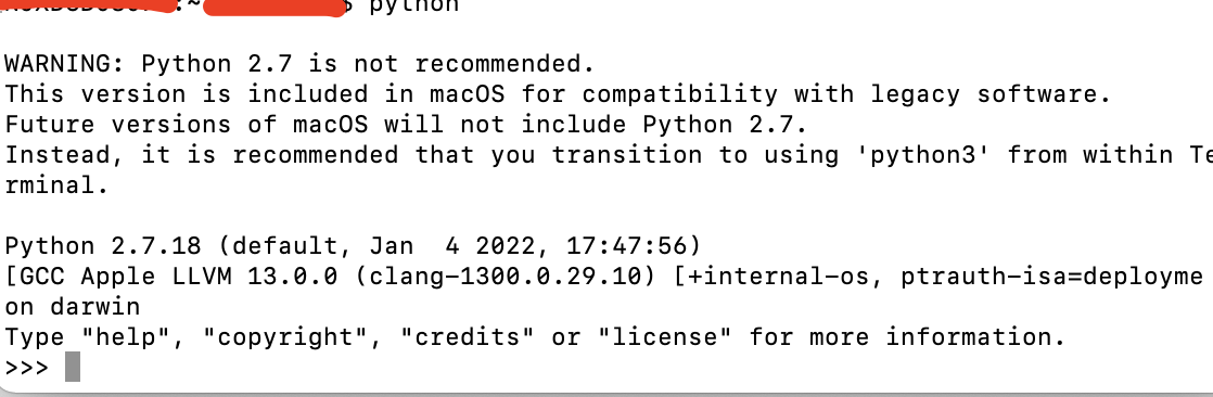 MAC 安装python3_python
