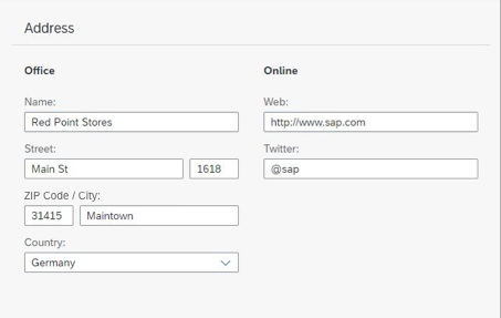SAP UI5 SimpleForm 的 two-column layout 布局_表单