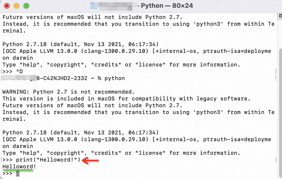 学习Python之HelloWorld-1（mac）_快捷键_05