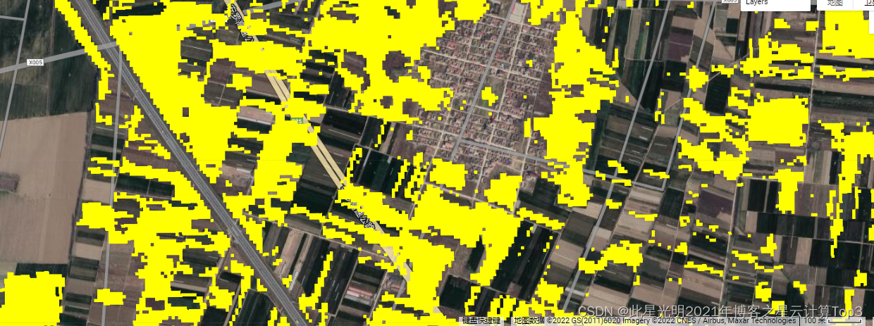 Google Earth Engine（GEE）——利用sentinel-2数据进行农作物提取分析_阈值法_03
