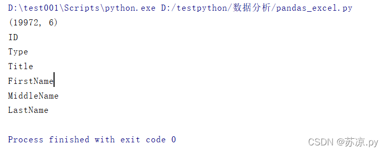 python数据分析基础006 -利用pandas带你玩转excel表格（上篇）_excel_05