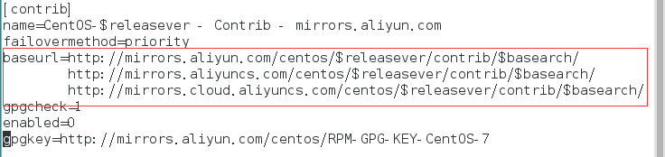 Linux 本地yum源 、阿里yum源、163yum源的配置安装_yum源_16