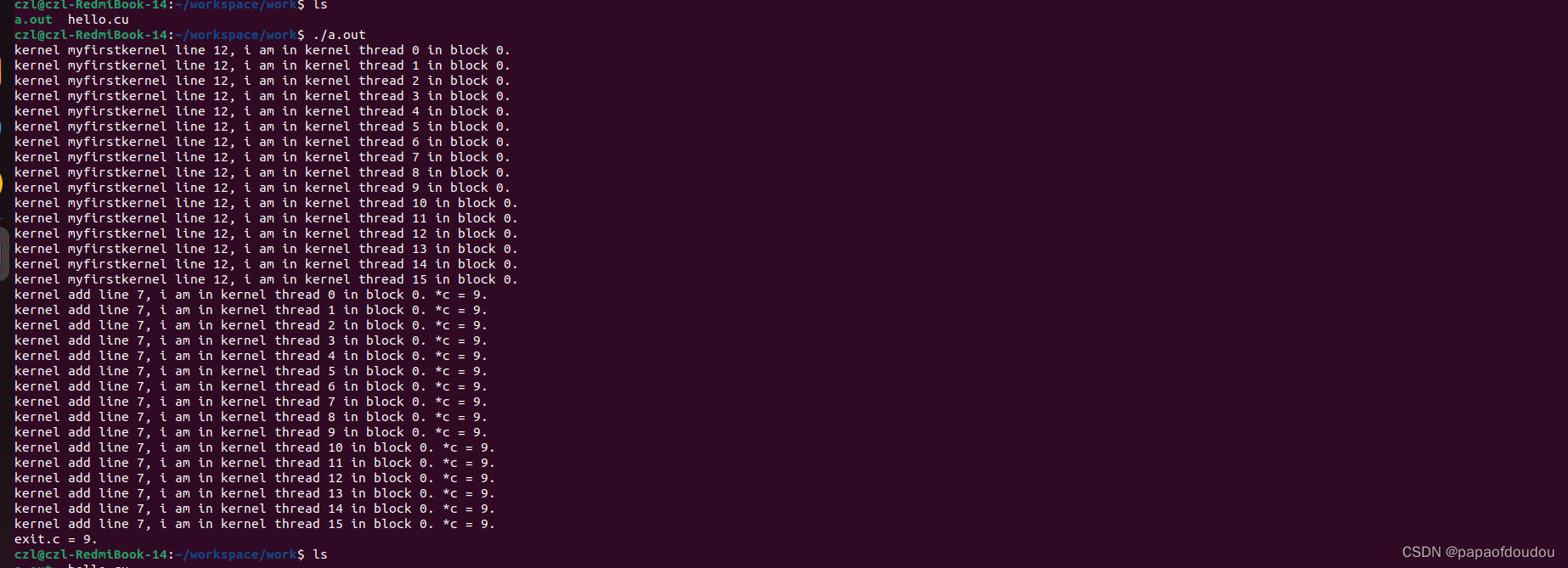 Ubuntu22.04安装CUDA深度学习环境&&cuda principle_3d_10