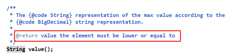 @DecimalMax注解 : does not represent a valid BigDecimal format_@DecimalMax_02
