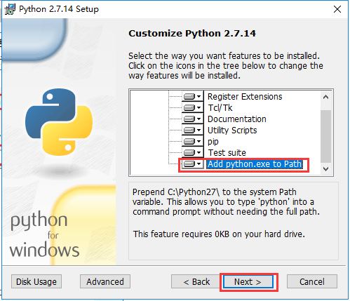 开发软件安装教程-Python2.7安装教程图解_Python_04